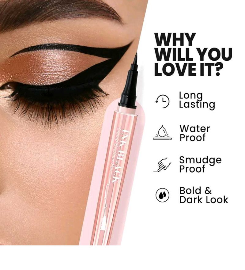 Black Unused of Liquid pencil eyeliner