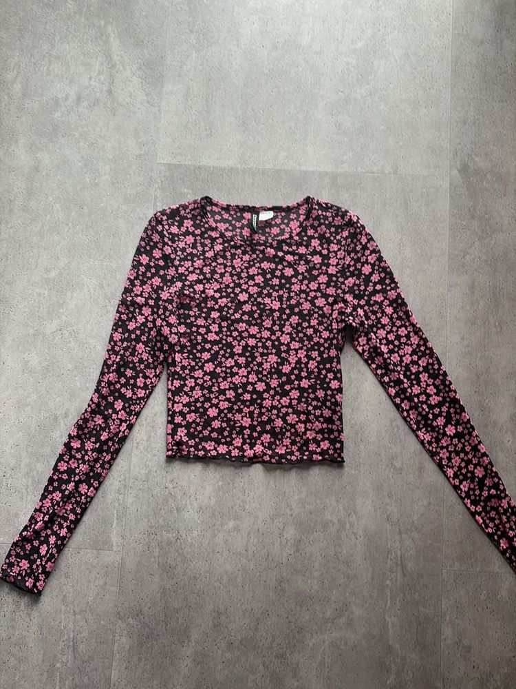 Floral Long Sleeve Top
