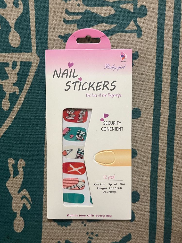 Girl Nail Stickers