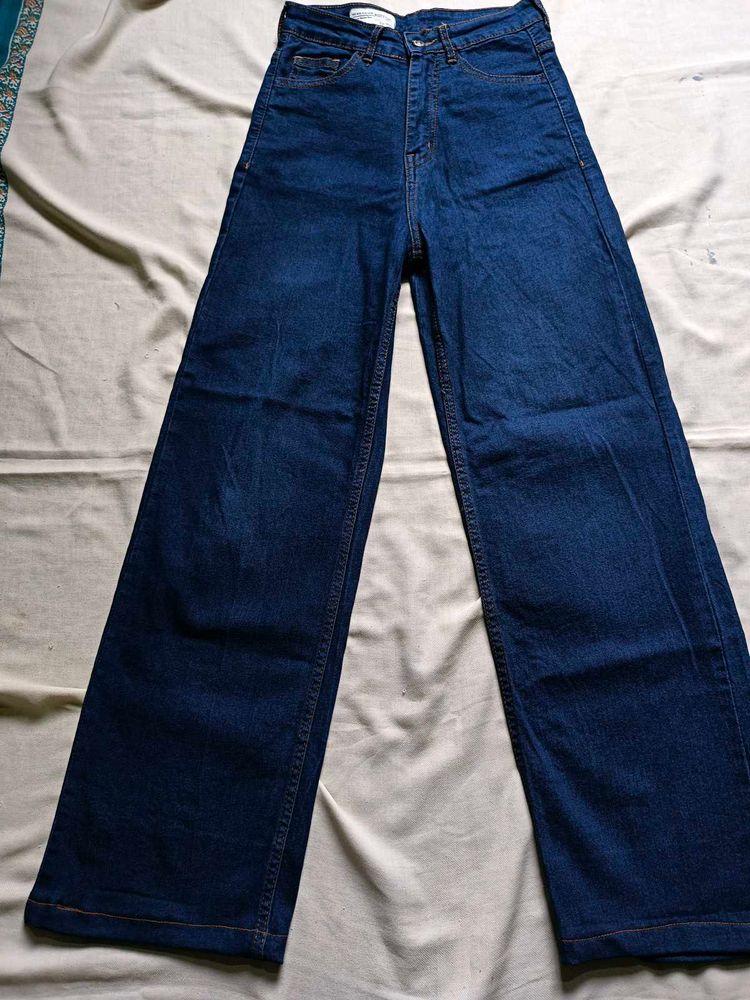 High-waisted Jeans