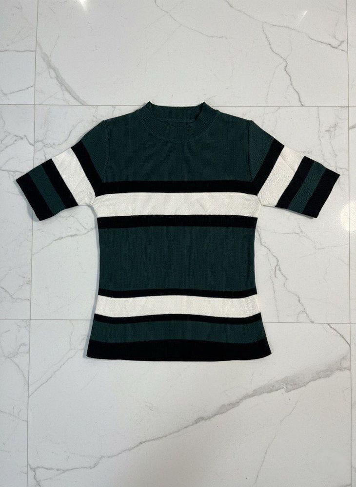 Striped Knit Top