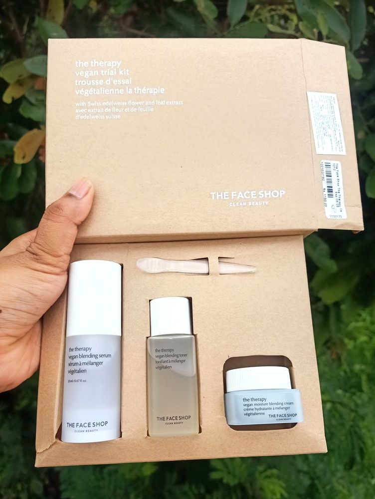 The Face Shop Therapy Vegan Trial Kit ✨