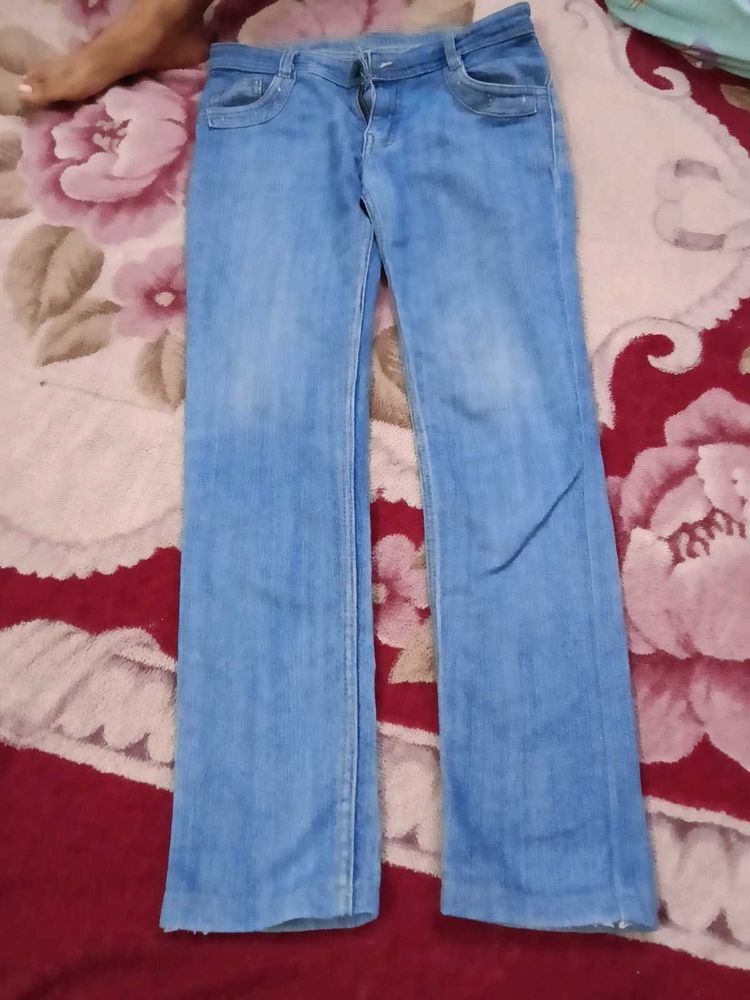 Light Wash Denim Jeans