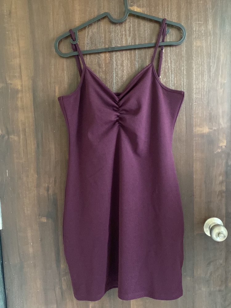 Violet Wine Dress