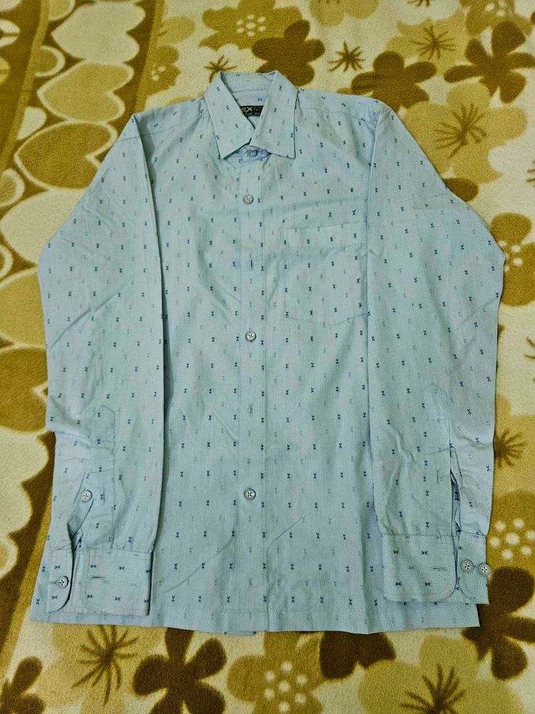 Men's Blue Formal Shirt