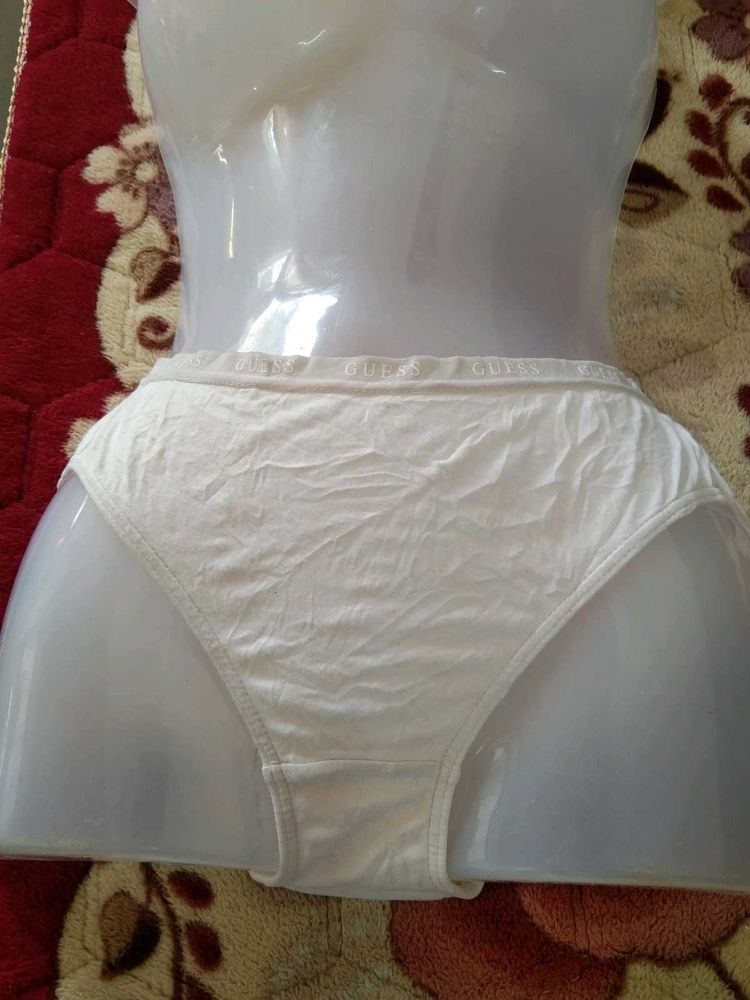 White Cotton Briefs
