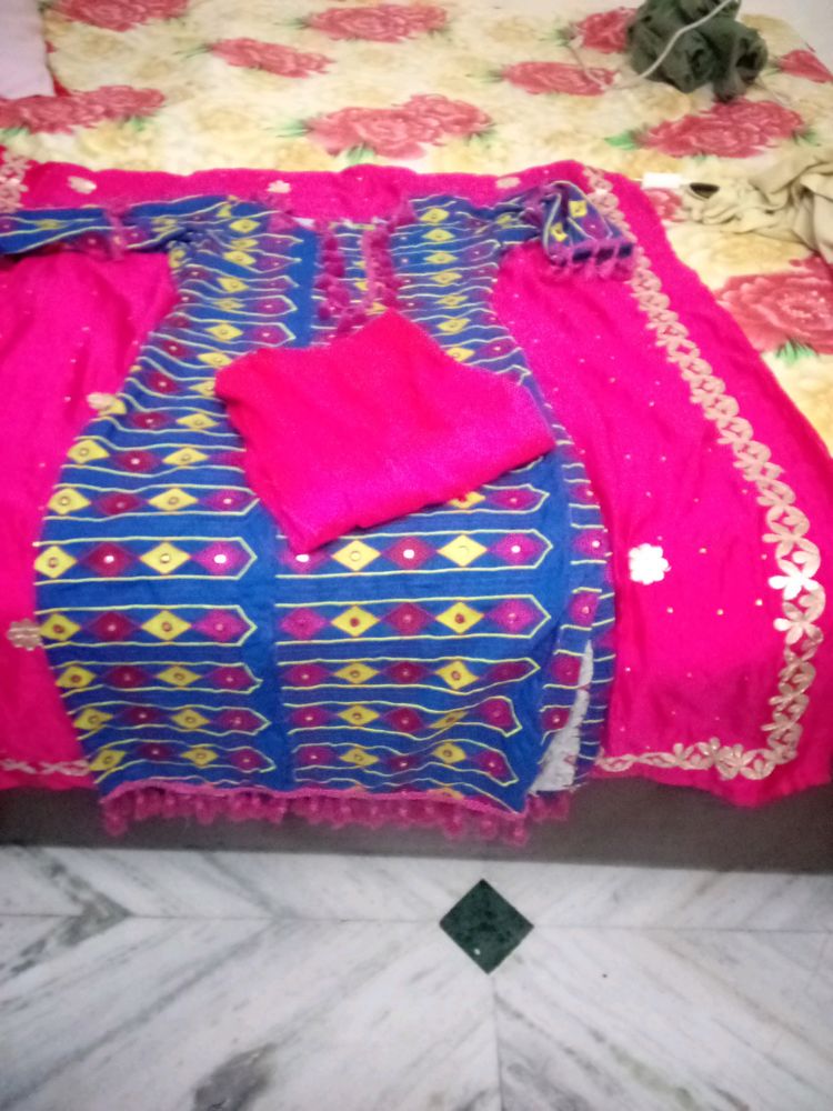 Heavy Kurta Pant With Dupatta