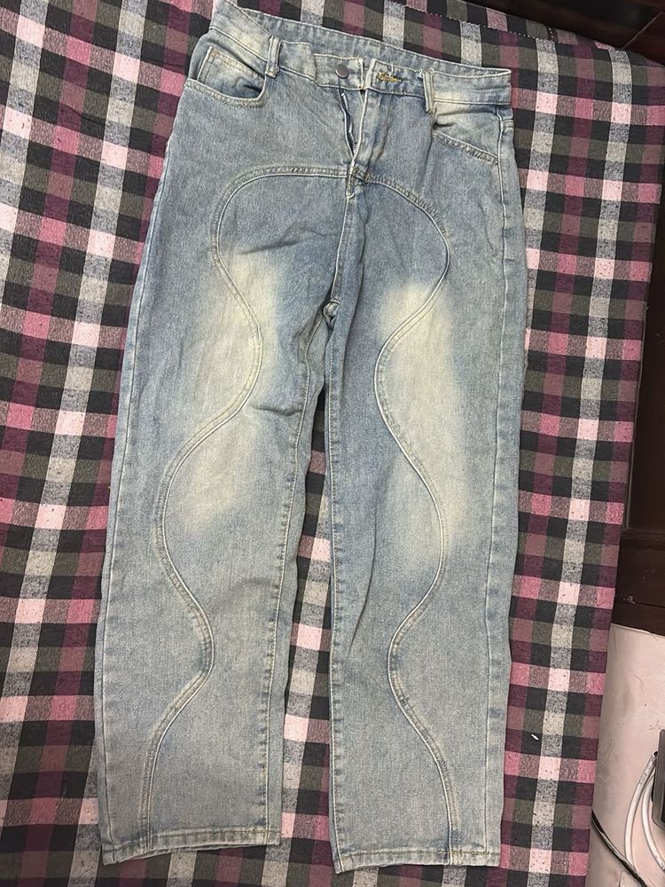 Unique Design Denim Jeans