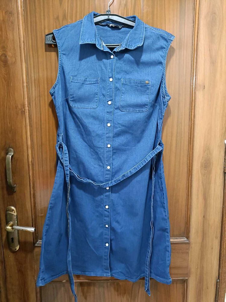 Denim Mini Dress