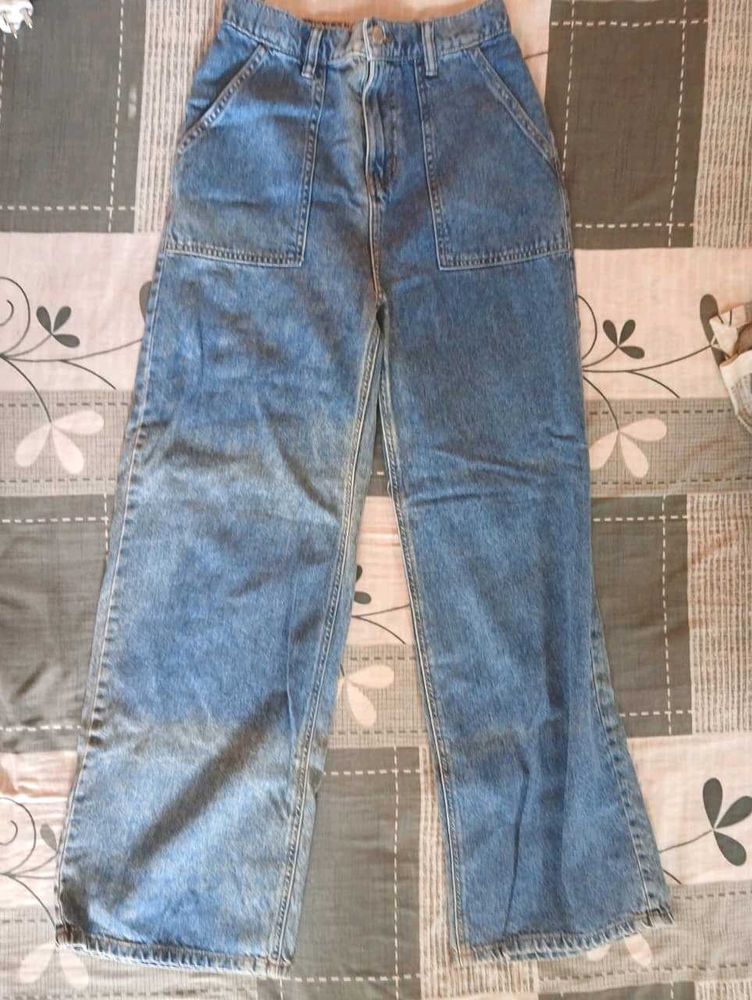 Wide Leg Carpenter Jeans