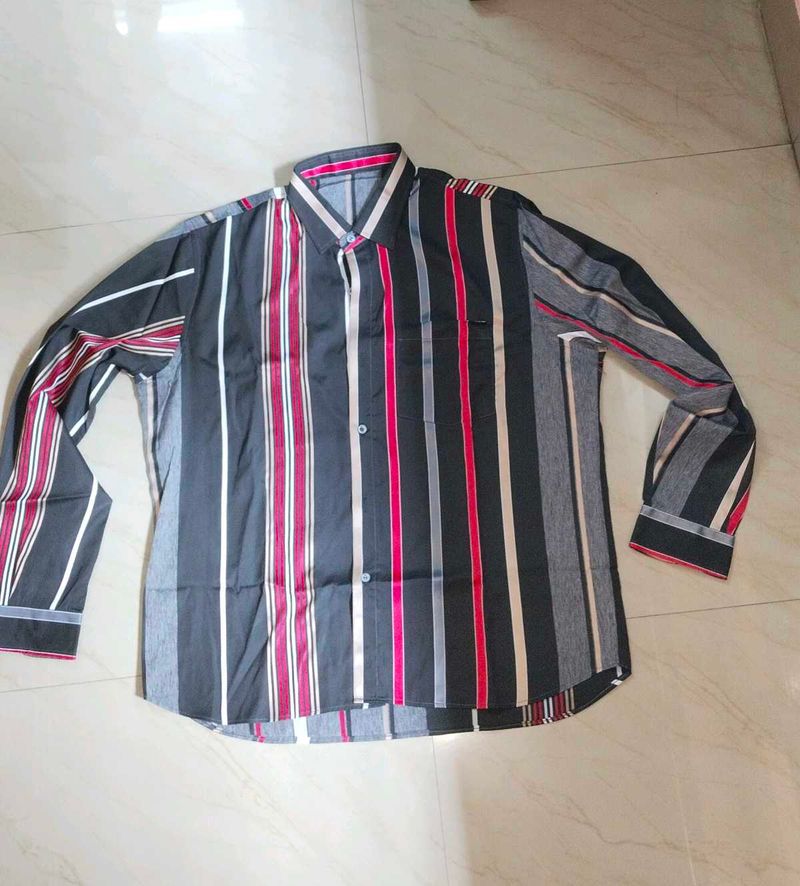 Striped Casual Shirt