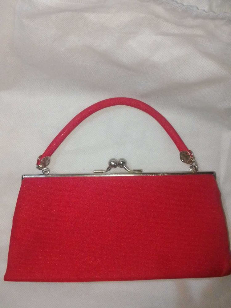 Red Vintage Style Handbag