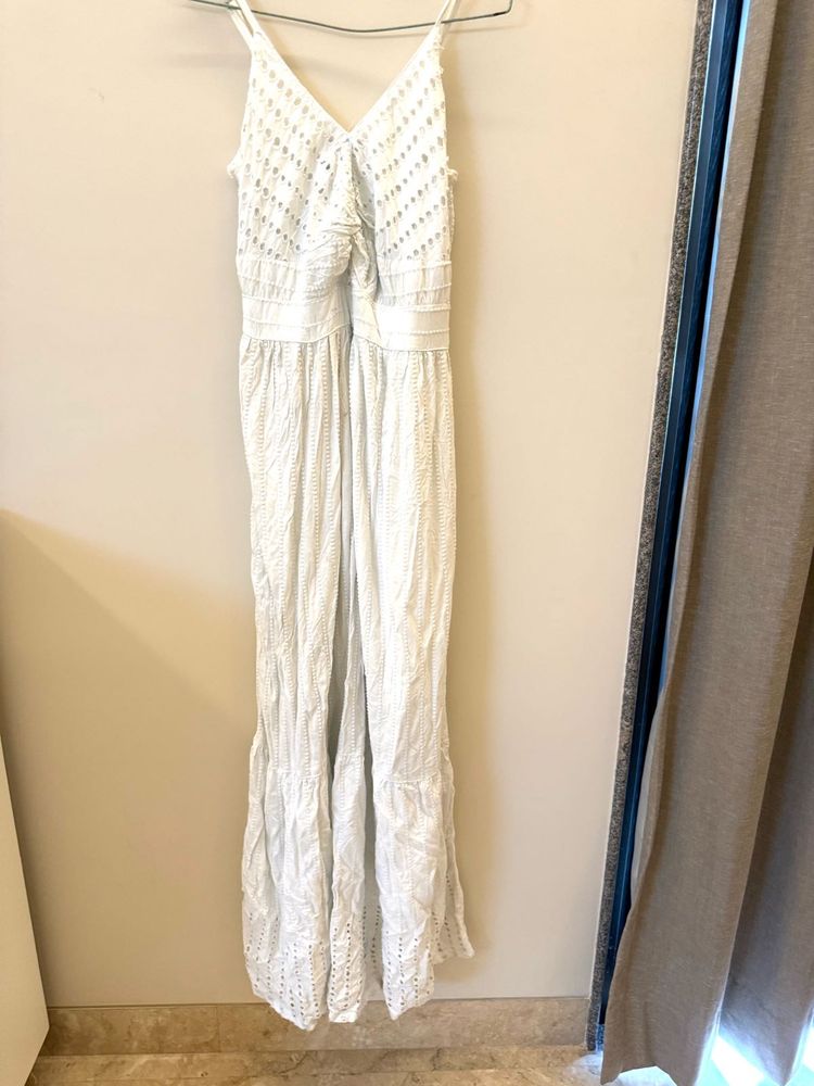 White Eyelet Dress