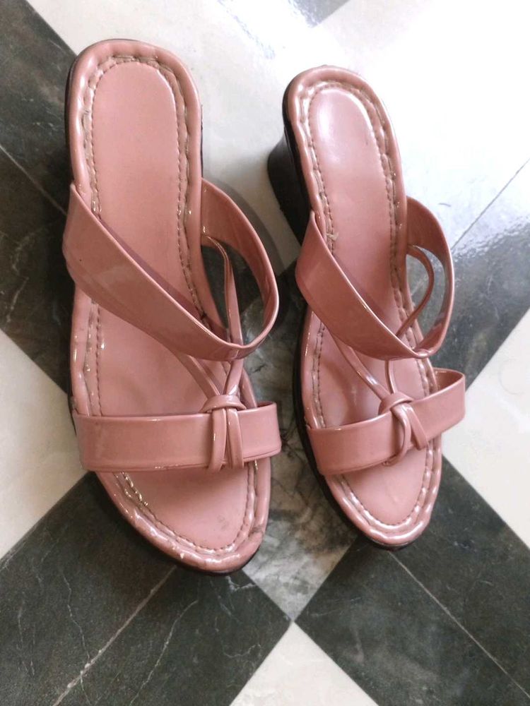 Blush Pink Thong Sandals