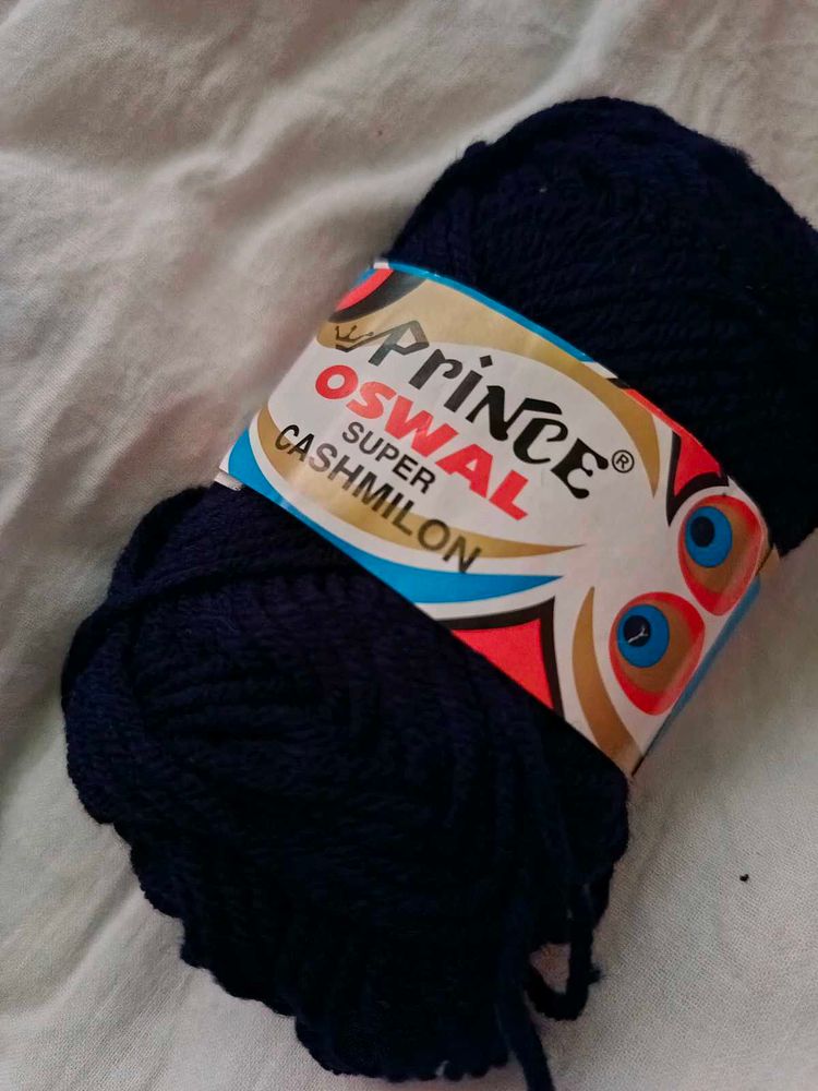 Prince Oswal Super Acrylic Fiber - Navy Blue