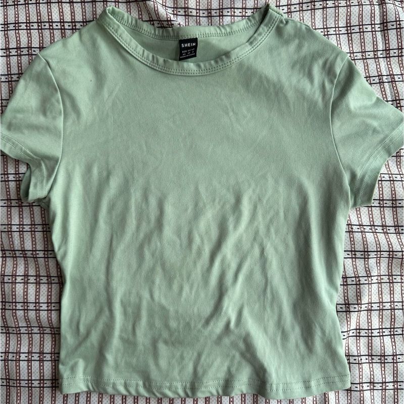 Mint Green Shein Tee