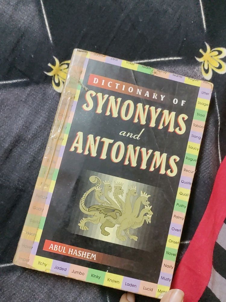 Dictionary Of Synonyms And Antonyms