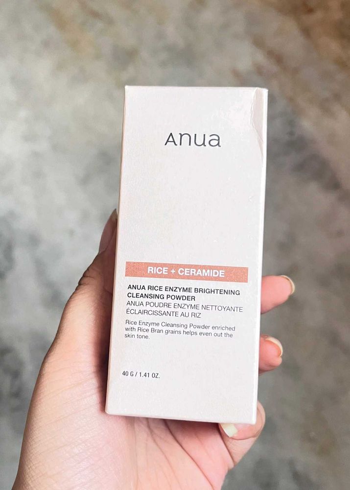 Anua Rice + Ceramide Enzyme Cleanser Powder
