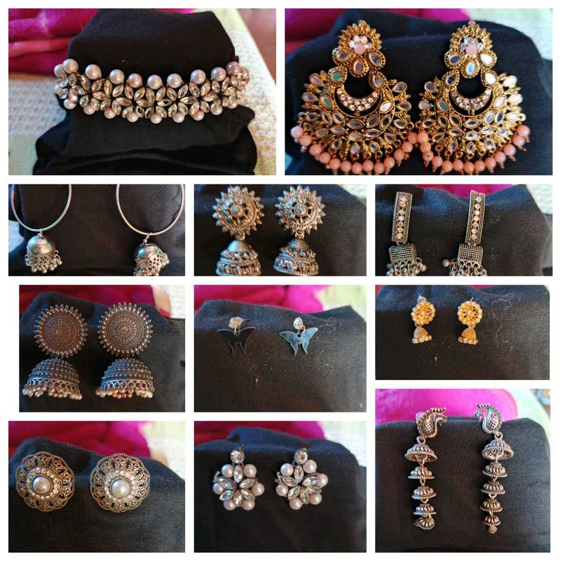 Necklace And Earrings