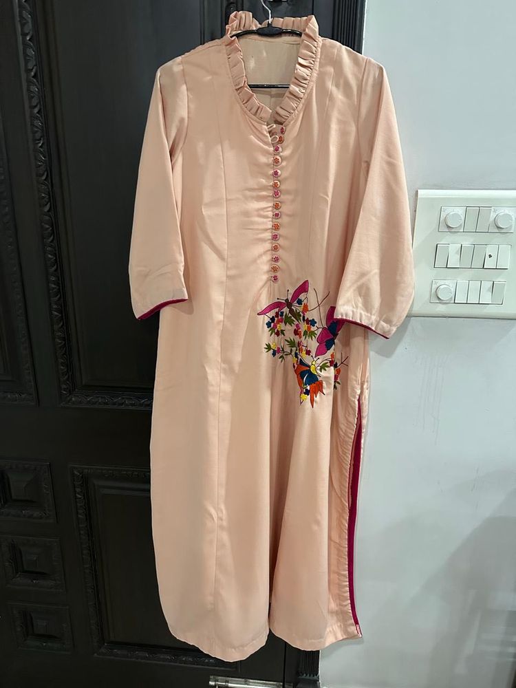 Stylist Embroidered Kurti