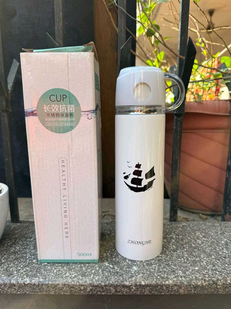 One Steel And 1 Glass Bottle Combo