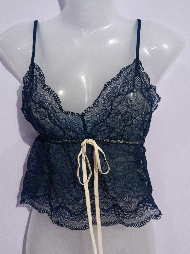 CUTE NET CAMI TOP