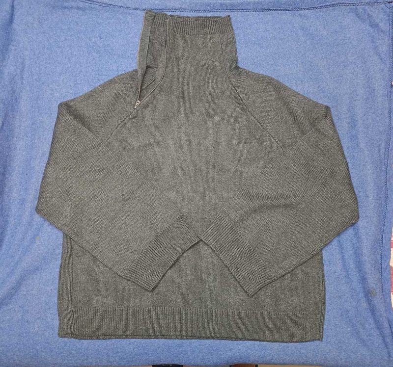 Mock Turtleneck Sweater