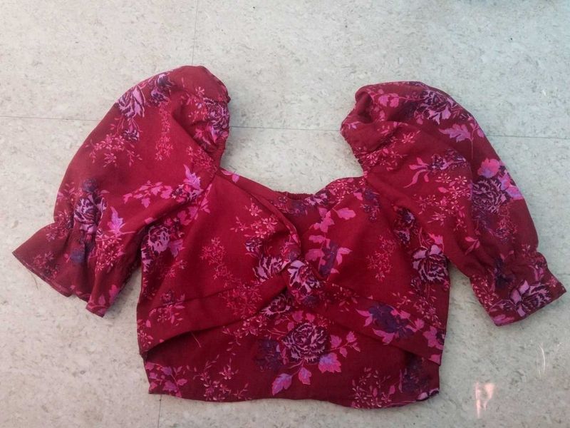 FLORAL PRINT TOP 💘