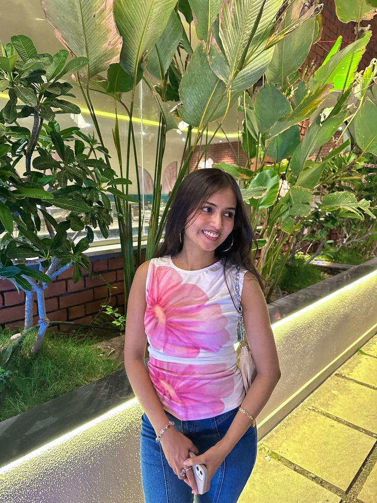 Floral Print Tank Top