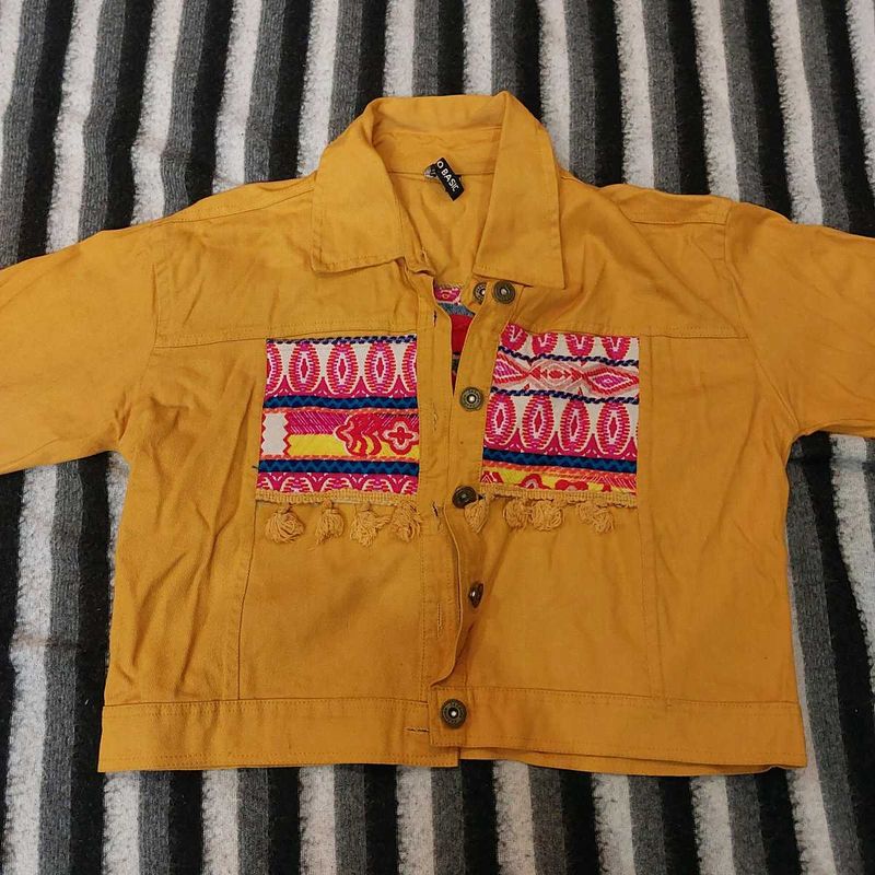 Boho Embroidered Jacket