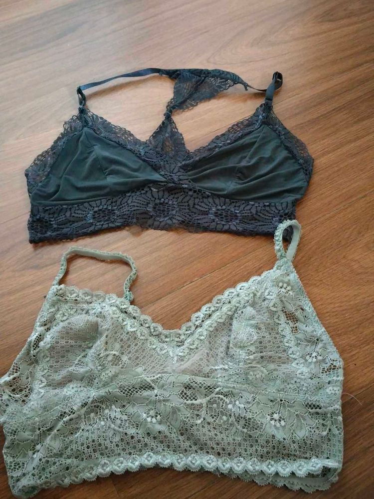 Lace Bralette Combo - Racerback &amp; Classic Styles