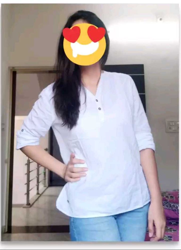 White Casual Shirt