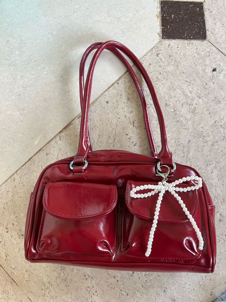 Cherry Red Bag ( Like New)