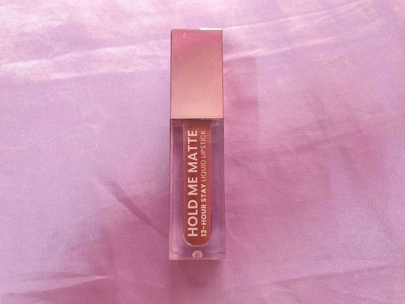 Swiss Beauty Hold Me Matte Lipstick - Cute Nude 01