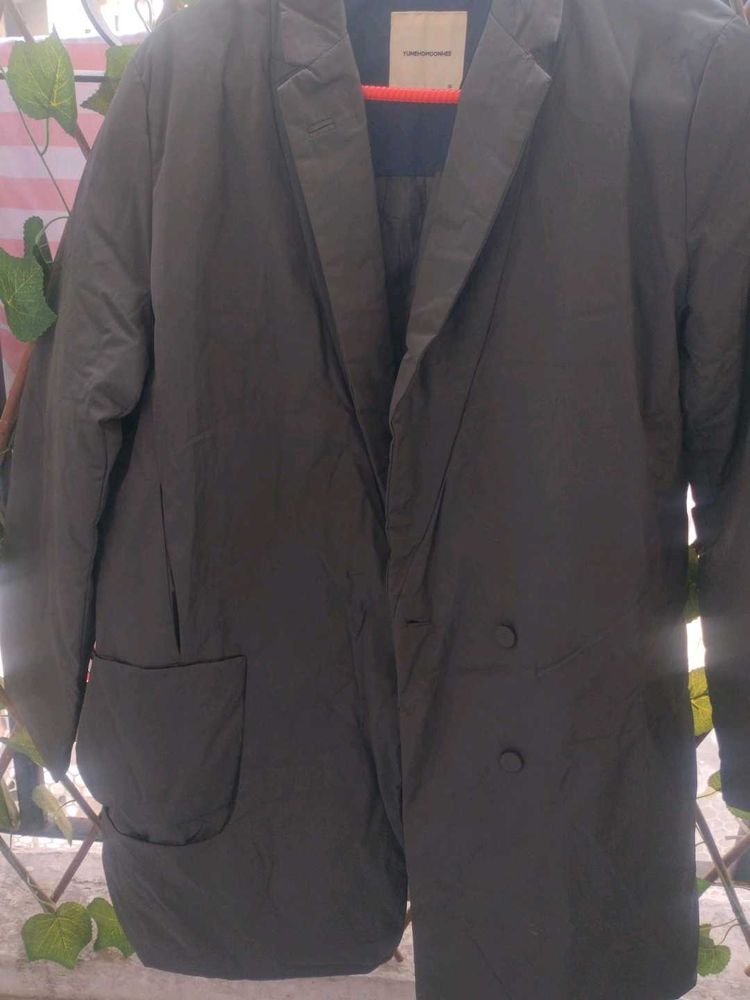 Stylish  charcoal Coat
