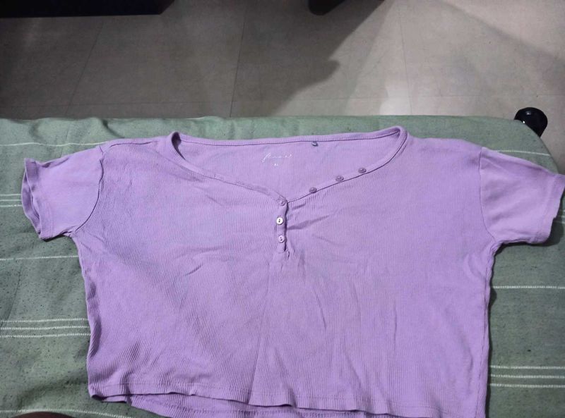 *ON SALE* Purple Crop Top