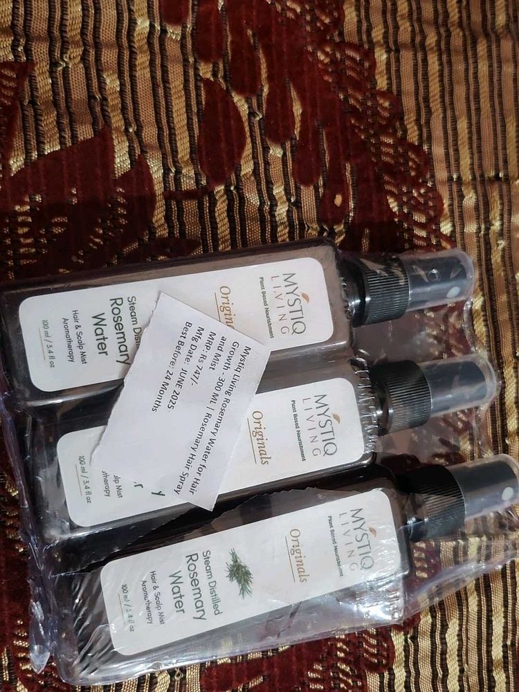 Rosemary Water Hair Spray