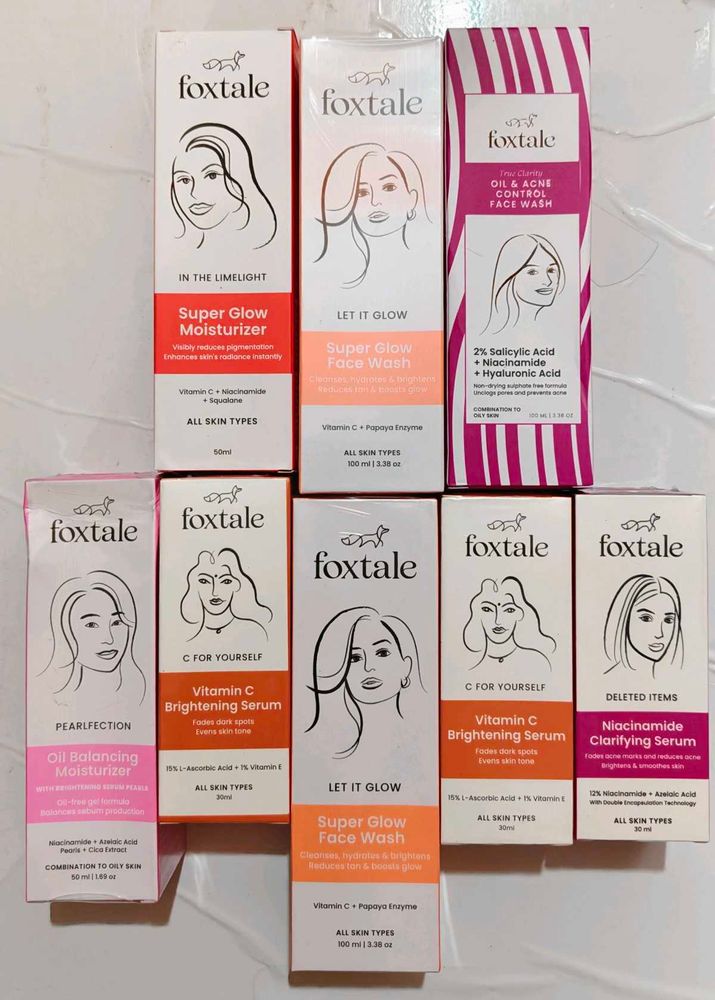 Foxtale Skincare - Choose Any For 280 EACH!
