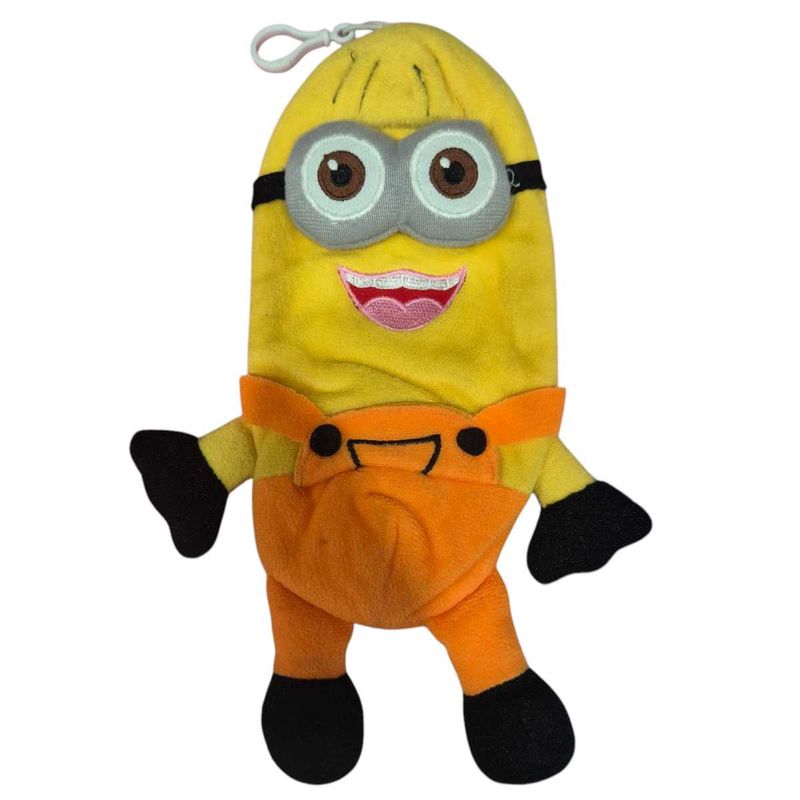 Adorable Minion-Style Plush Pouch