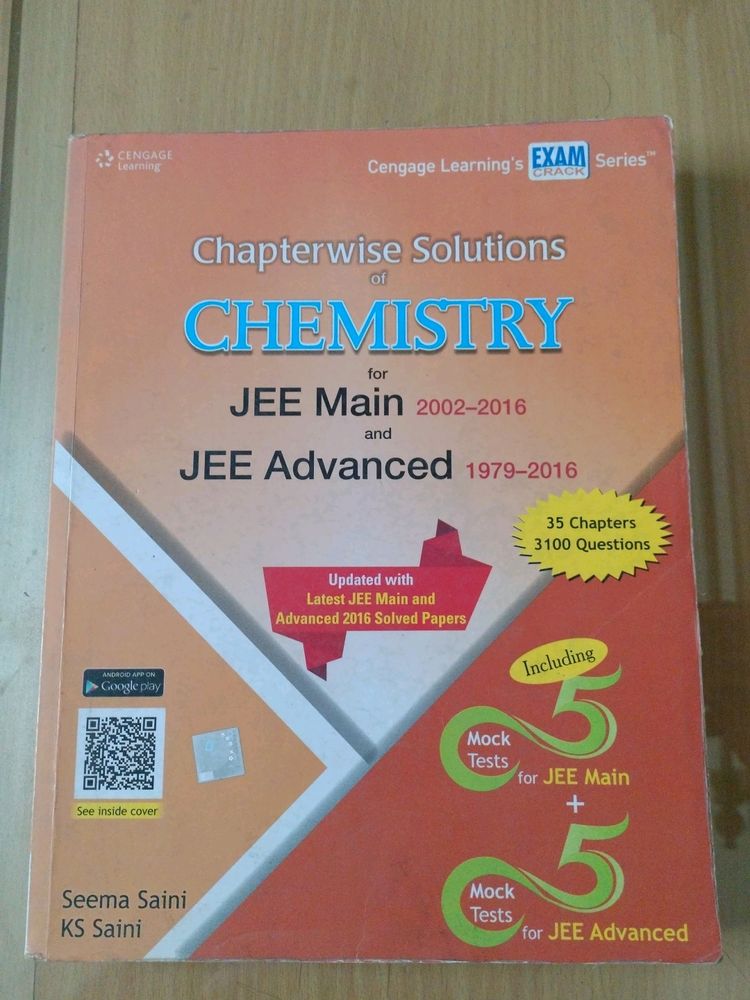 Cengage Chemistry - Chapterwise Solutions - JEE Main And Advanced