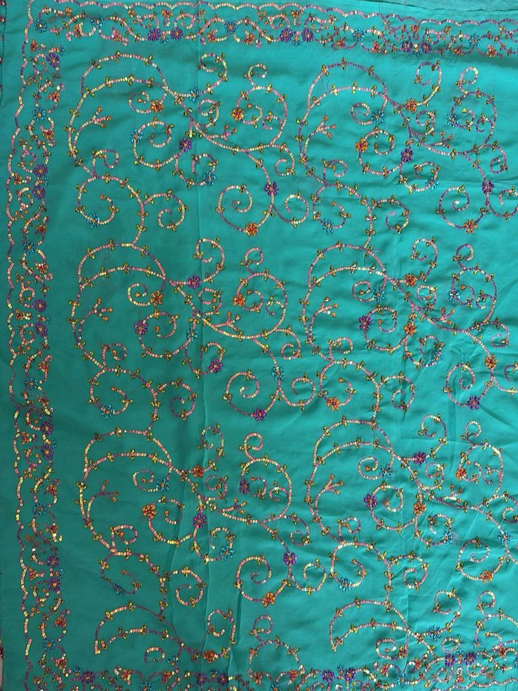 Embroidered Saree