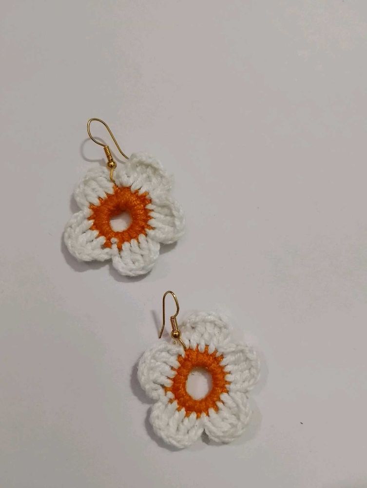 Chrochet Handmade Earring....in All Colours