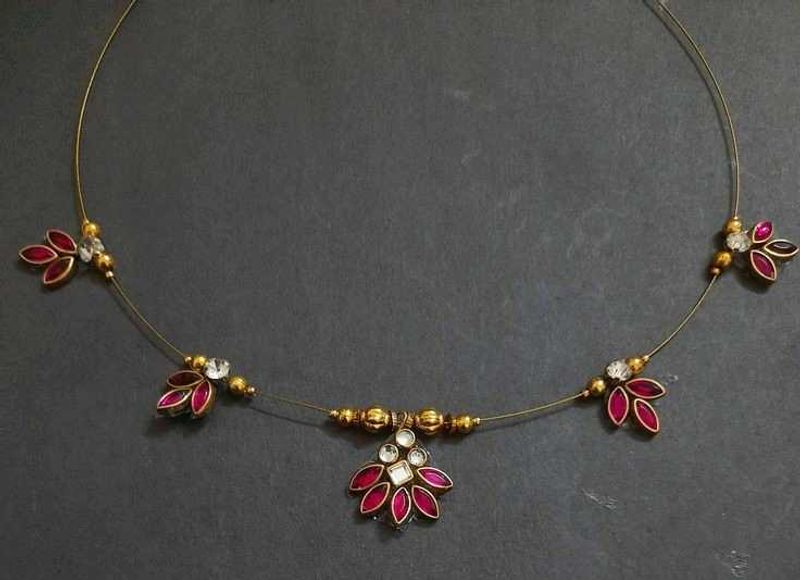Invisible Lotus Necklace Traditional