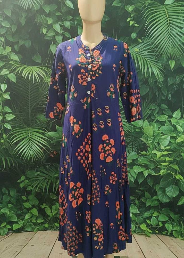 Floral Print Kurta