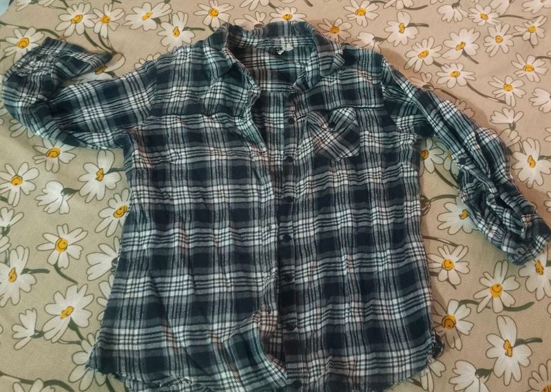 Plaid Flannel Shirt