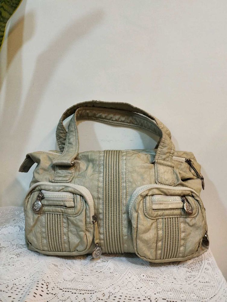 Vintage Multi-Pocket Handbag