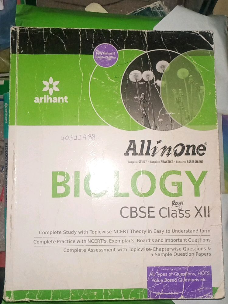 All in one Biology Class 12th