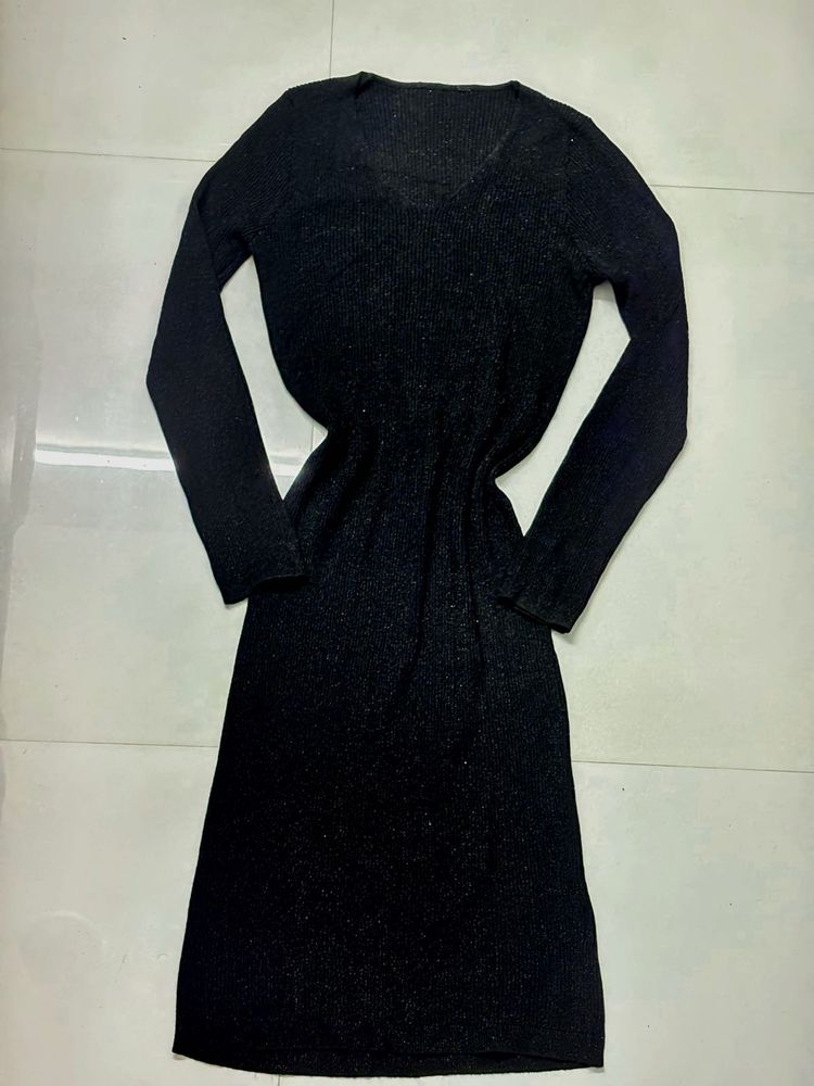 Elegant Black Bodycon Dress ✨