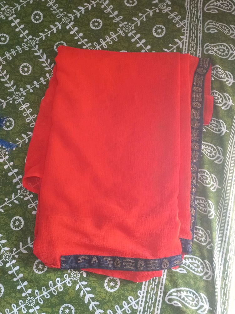 New chiffon saree