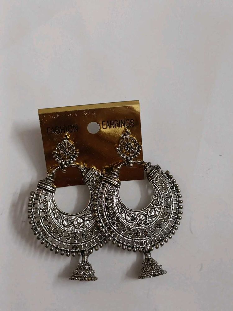 Chandbali Earrings: brand new!!